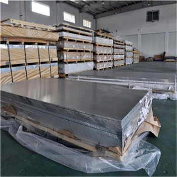 Mill ສຳ ເລັດຮູບແຜ່ນ 300 Tread Aluminium Tread ກັບເຄືອບ PVC ສີຟ້າ 